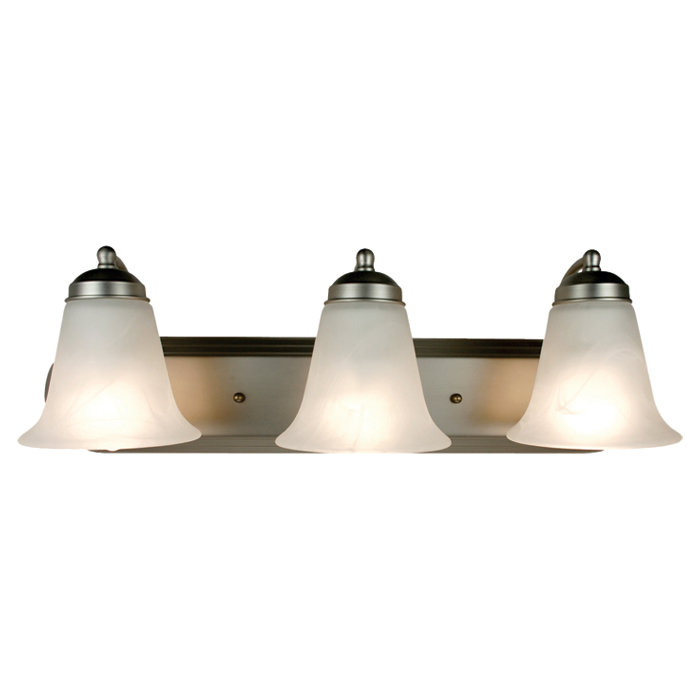 Brodhead 3 - Light Dimmable Chandelier, Brushed Nickel