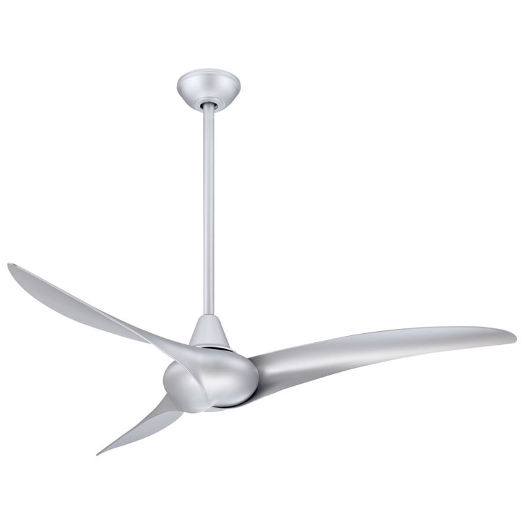 52" Wave 3 - Blade Propeller Ceiling Fan with Remote Control