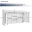 Armoire de rangement murale 2 en 1 avec tablettes réglables-1319117126