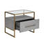 Venice Glass End Table-101250339