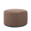 Pouf rond de 22 po de largeur