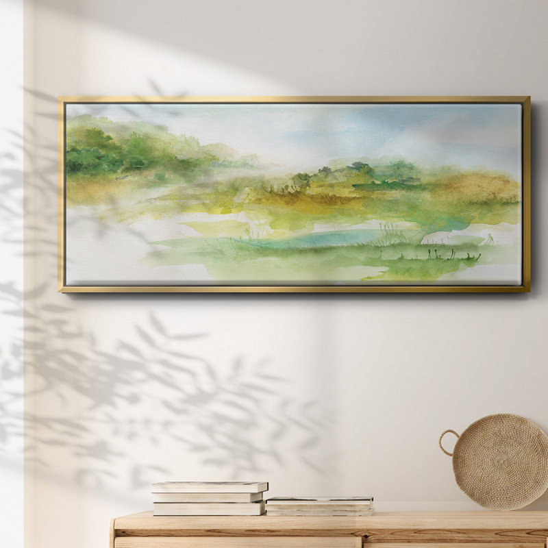Dreamy Highland- Framed Canvas, 20" H x 50" W