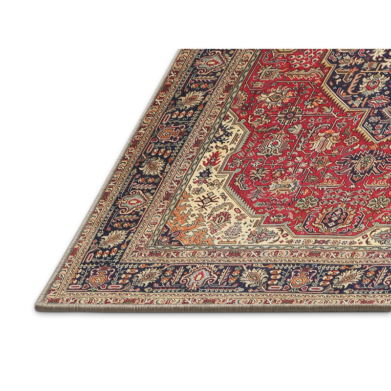 Oriental Indoor Rug, Rectangle 5' x 8'