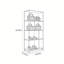 Acrylic multi-purpose multi-layer bookcase-1405967061