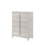 Commode blanc perle Laveda