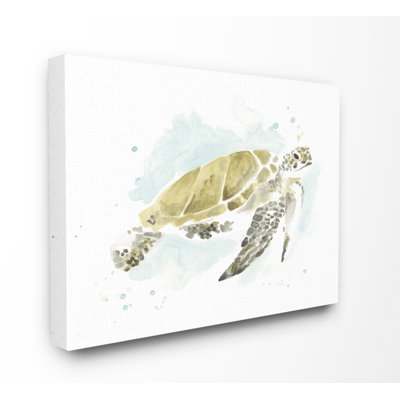 «Sea Turtle Ocean Beach Animal», reproduction d'art