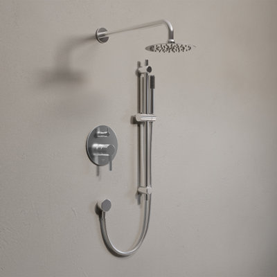 Vissali Complete Shower System with Rough in-Valve