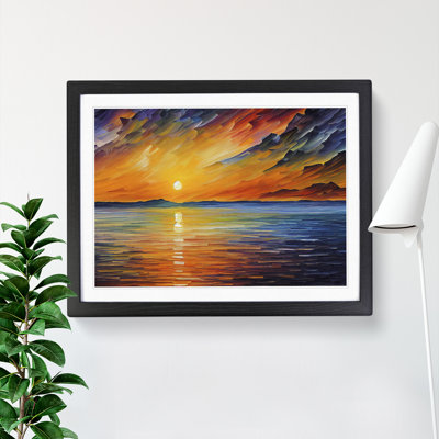Glowing Sunrise Vol.1 - Framed Print