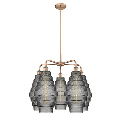Lustre unique à 5 lumières Bedrie