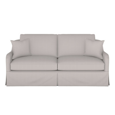 Fisher Waterfall Skirt Bench Seat Mid Sofa