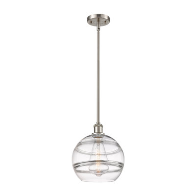 Ballston Bienes 1 Light Stem Hung Pendant-516-G556