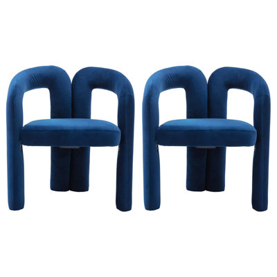 Accent Barrel Chair Set Of 2