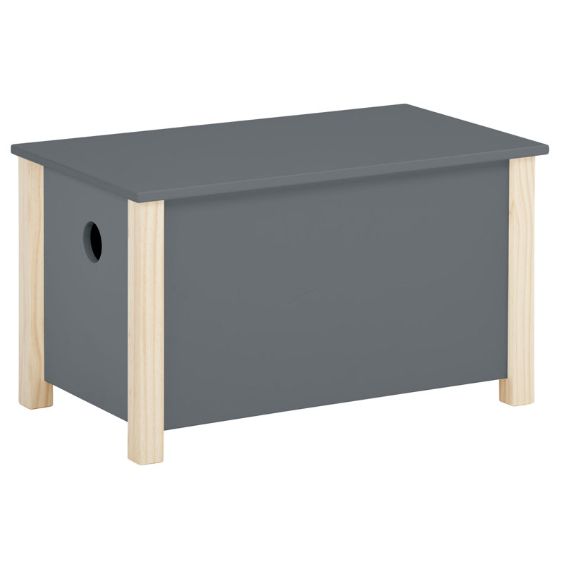 Fadl Blanket Chest, Grey/Natural