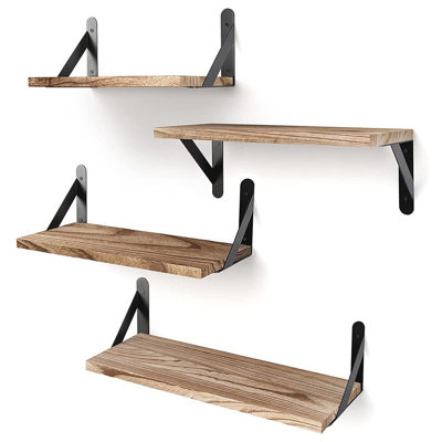 4 Piece Floating Shelf