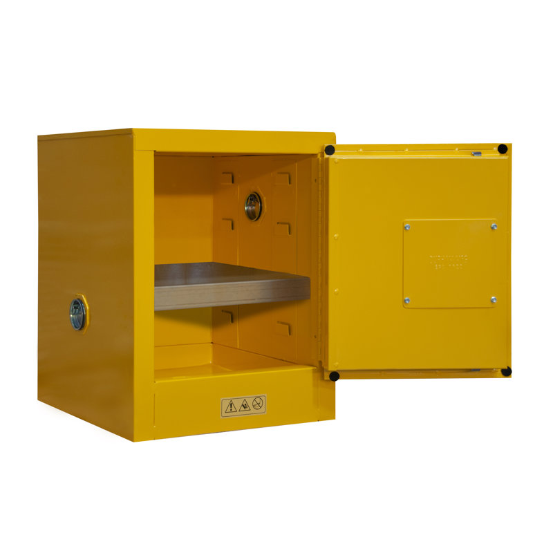 Rangement inflammable h 23,38 po x l 17,38 po x p 18,13 po, Fermeture manuelle