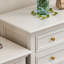 Armoire d'appoint en bois manufacturé blanc massif-1232165061