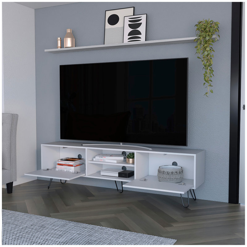 Tv Stand Franklin, Living Room, White