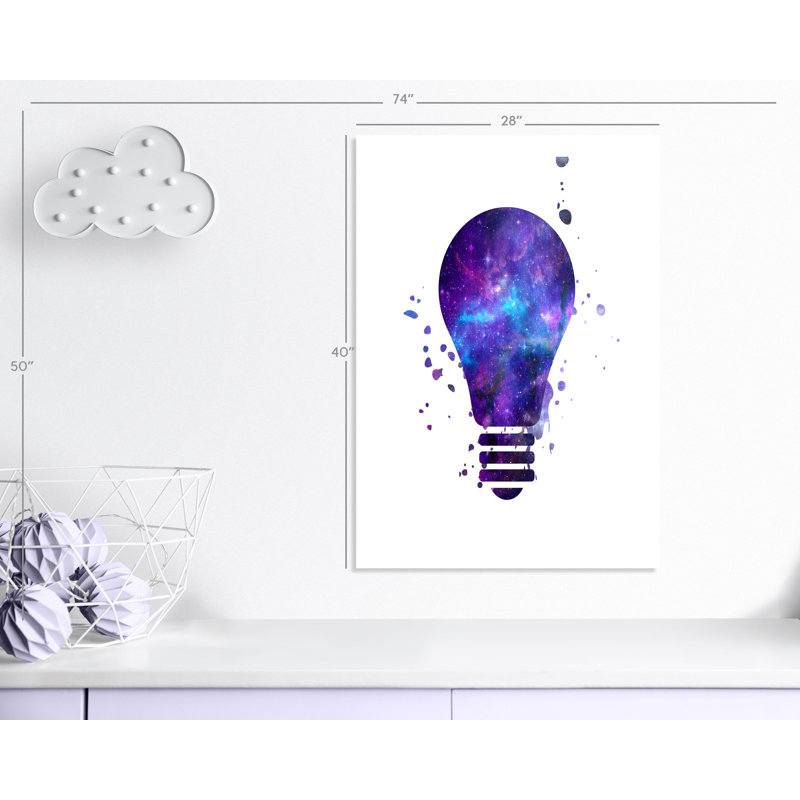 Décoration murale pour enfants light vagues, H 40 x l 28 po x P 1 po, Papier