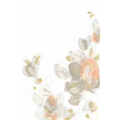 Roseus I by June Erica Vess - Wrapped Canvas Art Prints