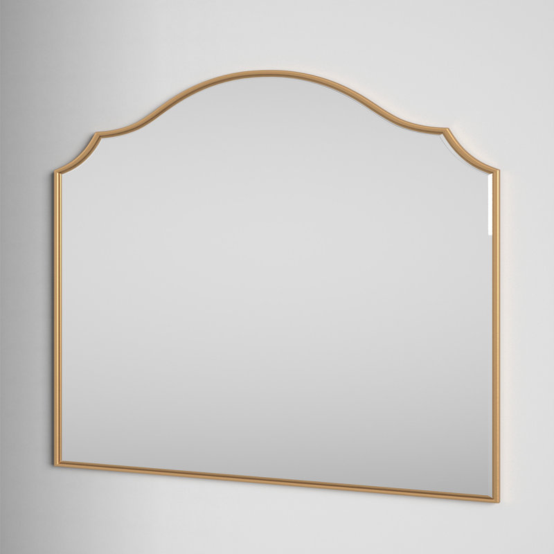 Aleeza Arch Mirror, Gold, 27.5" x 31.5"