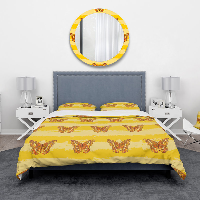 Ensemble de housse de couette moderne et contemporaine, Housse de couette double / grand et 2 taies