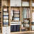 4-Tier Stackable Closet Organizer Shelf Foldable Metal Storage Bins
