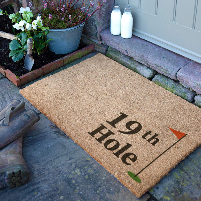 Bingaman Non-Slip Indoor Doormat, Rectangle 90 x 60 cm