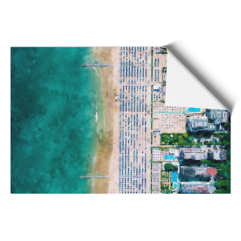 Lido Di Jesolo In Italy - No Frame Print, 42cm H x 59cm W x 0.1cm D