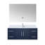 Ensemble de meuble-lavabo simple mural 48 "avec miroir Geneva-87286007-112902240