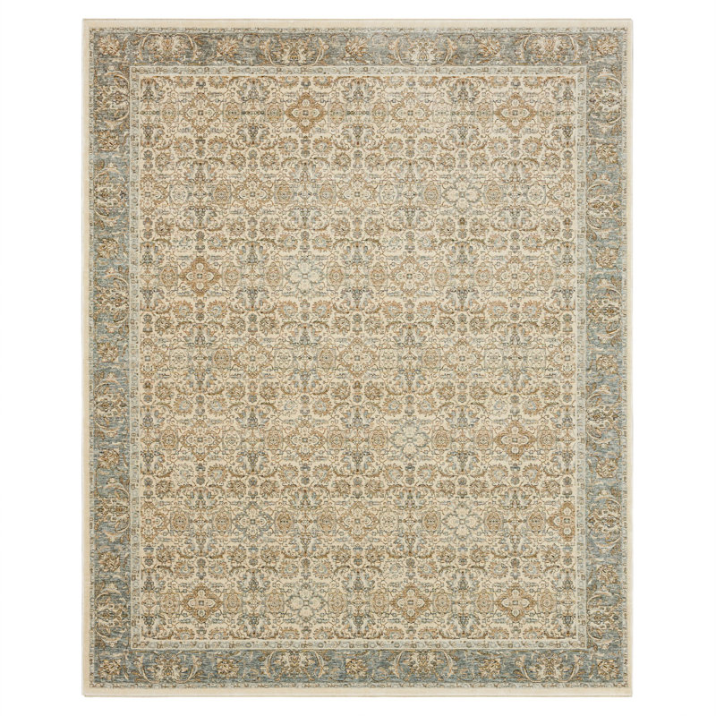 Divina Damask Indoor Rug, Rectangle 8' x 10"