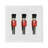 Nutcracker Rectangle Tabletop Set