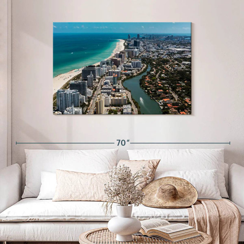 Rorry Miami South Beach View, 30" H x 45" W