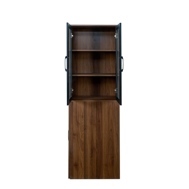 Armoire de rangement H 70,87 ", Noyer