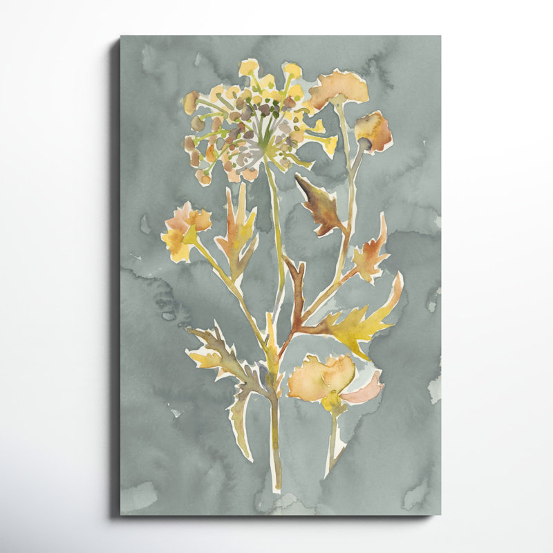 «CoIIfect Florals I», peinture sur toile, H 48 po x l 32 po