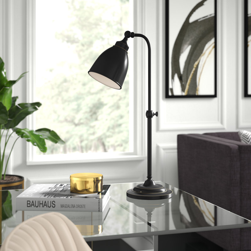 Lampe de bureau 25 po, Bronze foncé