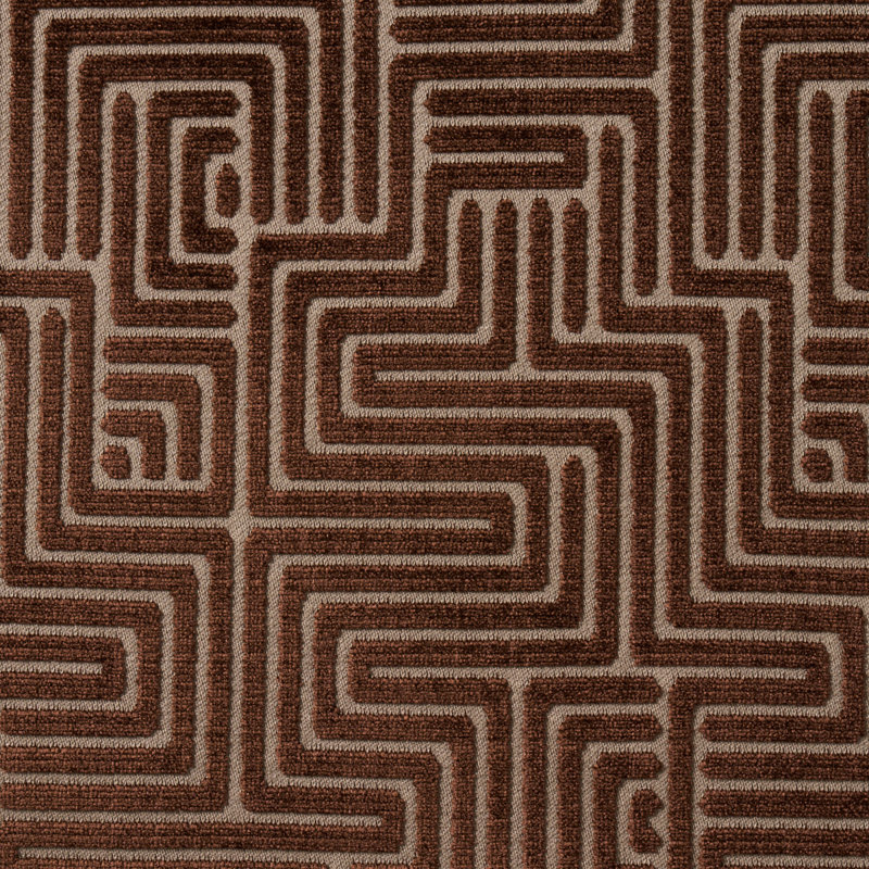 Lisboa Velvet Fabric, Bronze