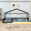 Lit simple en L avec garde-corps en L-2104367728