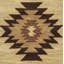 Tapis beige en laine touffeté à la main Eastman Southwestern-295139852