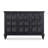 Mid-Century Style Solid Wood Tempered Glass Sideboard