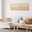 Neutral Gradient Abstract Framed Canvas - Warm Beige Minimalist Wall Art-115165095-115165097