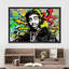 Multicolore urbain sur toile-97558420-97558416