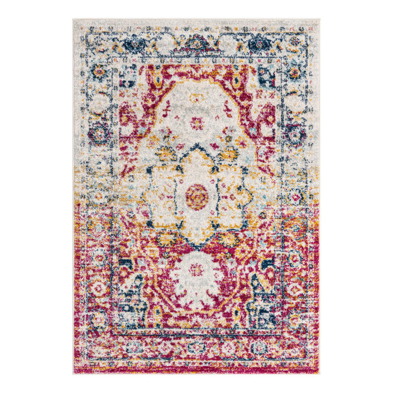 Hagberg Oriental Indoor Rug, Rectangle 5'3" x 8'