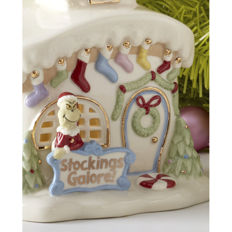 Lenox Who-Ville Stockings Galore Light-Up Figurine