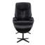 Fauteuil d'appoint pivotant avec repose-pieds Motion