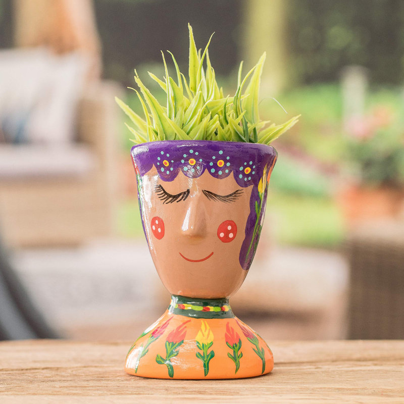 Pot de fleurs en céramique Lillienne