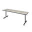Maegan Rectangle 2 Person Training Table and Chair Set-721353614-721353612
