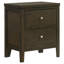 Table de chevet 2 tiroirs