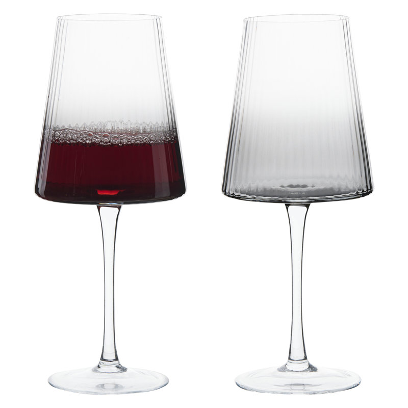Empire 15,25 oz Ensemble de verres à vin, Fumée