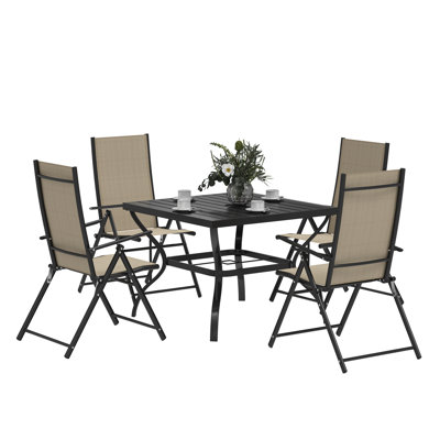 Patio Dining Set Table,