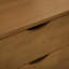  Table de chevet 2 tiroirs en bois massif de 23 po-1593364187